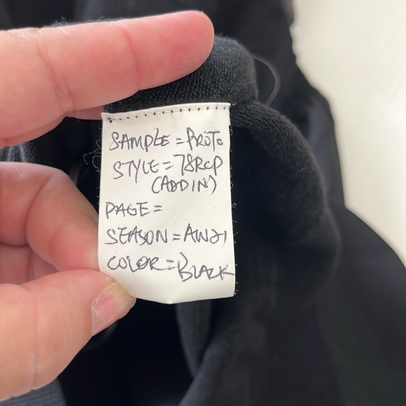 French Connection Addin Mixed Media Dress Shirt Sweater Sweater - Picture 7 of 7